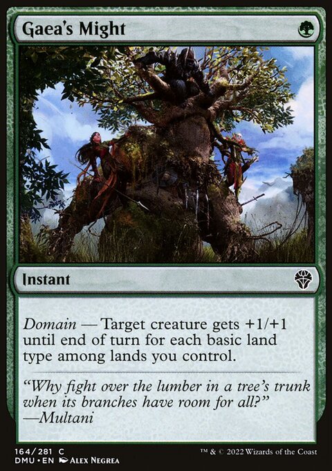 Gaea's Might [Dominaria United]