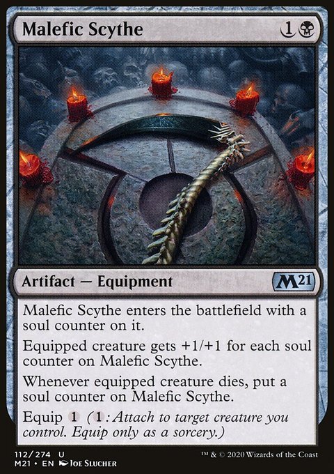 Malefic Scythe [Core Set 2021]
