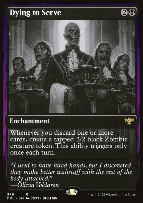 Dying to Serve [Innistrad: Double Feature]