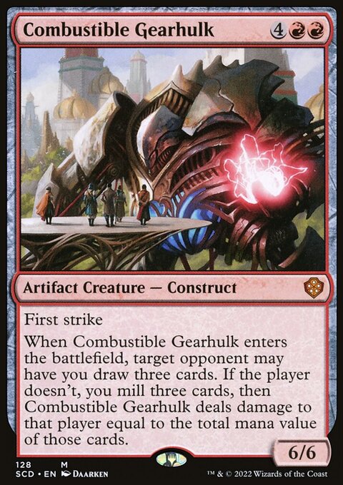 Combustible Gearhulk [Starter Commander Decks]