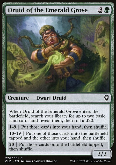 Druid of the Emerald Grove [Commander Legends: Battle for Baldur's Gate]