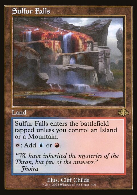 Sulfur Falls (Retro) [Dominaria Remastered]