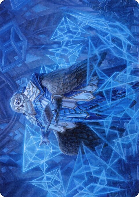 Imbraham, Dean of Theory Art Card (Gold-Stamped Signature) [Strixhaven: School of Mages Art Series]