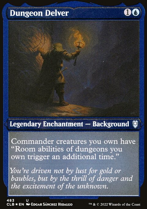 Dungeon Delver (Foil Etched) [Commander Legends: Battle for Baldur's Gate]