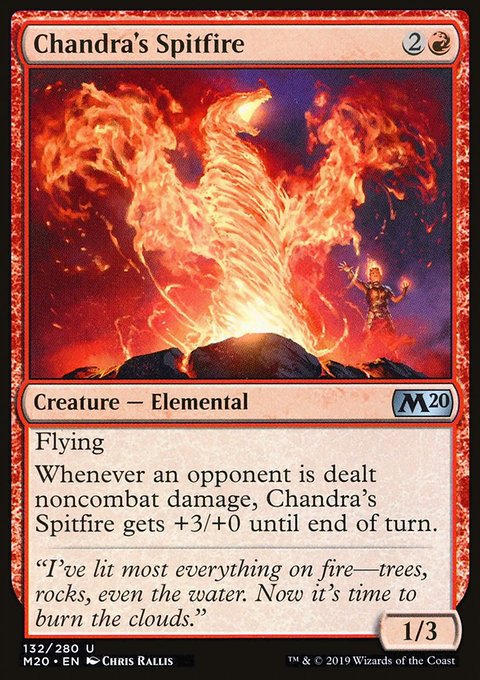 Chandra's Spitfire [Core Set 2020]