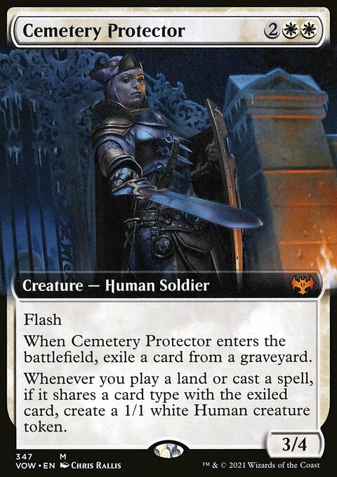 Cemetery Protector (Extended Art) [Innistrad: Crimson Vow]