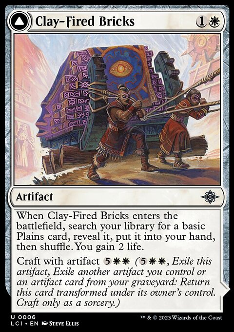 Clay-Fired Bricks // Cosmium Kiln [The Lost Caverns of Ixalan]