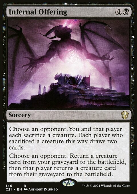 Infernal Offering [Commander 2021]