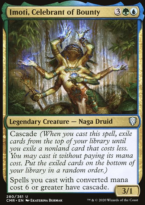 Imoti, Celebrant of Bounty [Commander Legends]