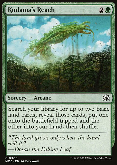 Kodama's Reach [March of the Machine Commander]