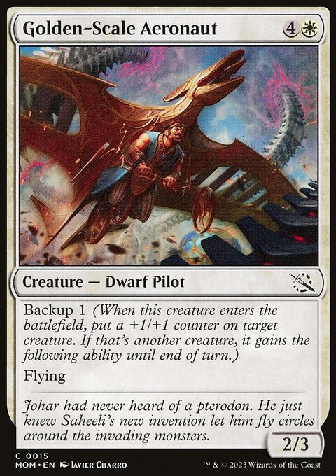 Golden-Scale Aeronaut [March of the Machine]