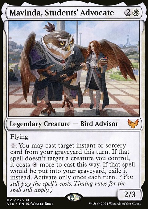 Mavinda, Students' Advocate [Strixhaven: School of Mages]