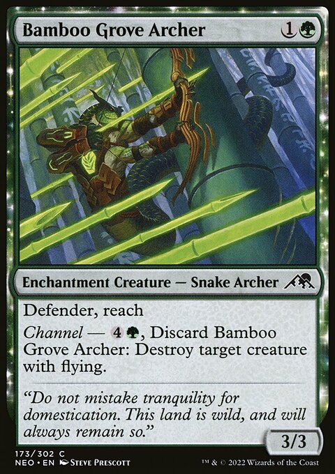 Bamboo Grove Archer [Kamigawa: Neon Dynasty]