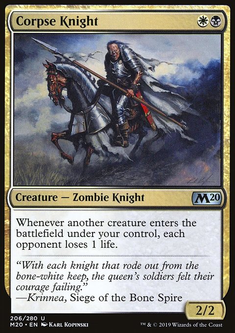 Corpse Knight (2/2) [Core Set 2020]