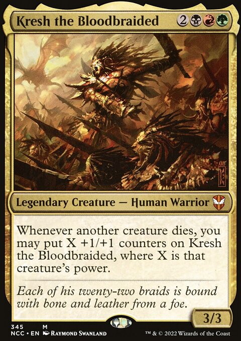 Kresh the Bloodbraided [Streets of New Capenna Commander]