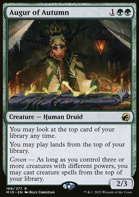 Augur of Autumn (Promo Pack) [Innistrad: Midnight Hunt Promos]