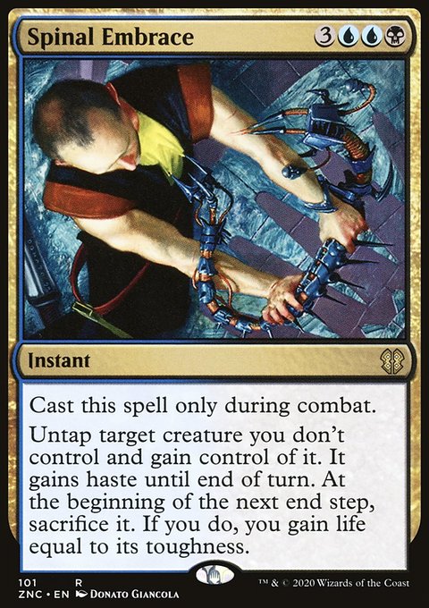 Spinal Embrace [Zendikar Rising Commander]