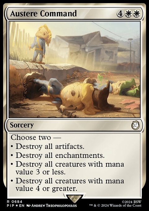 Austere Command (Surge Foil) [Fallout]