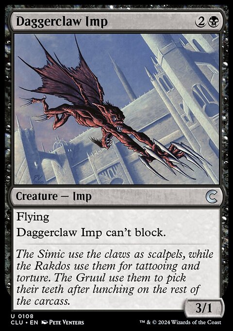 Daggerclaw Imp [Ravnica: Clue Edition]