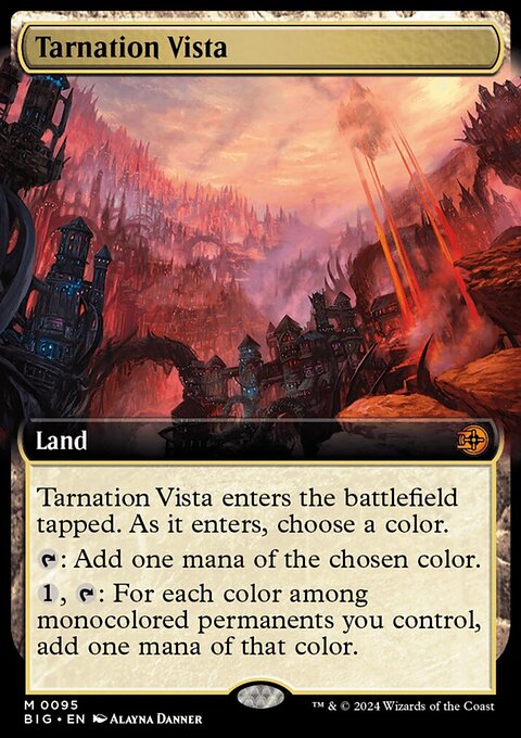 Tarnation Vista (Extended Art) [Outlaws of Thunder Junction: The Big Score]