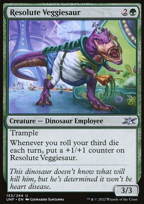 Resolute Veggiesaur [Unfinity]