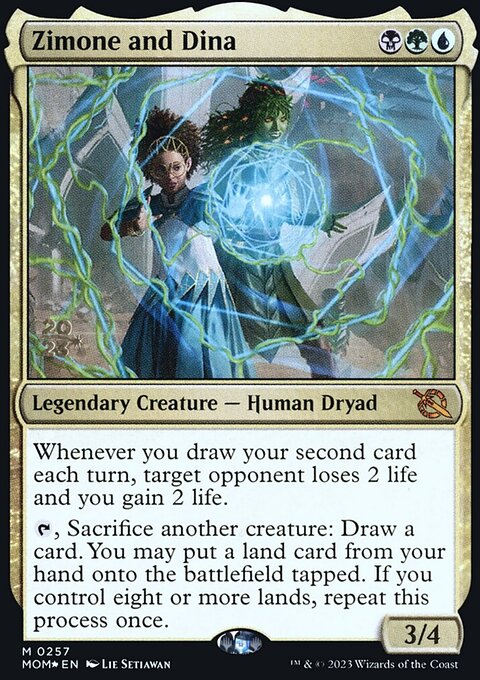 Zimone and Dina [March of the Machine Prerelease Promos]