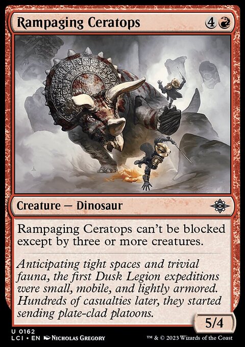 Rampaging Ceratops [The Lost Caverns of Ixalan]