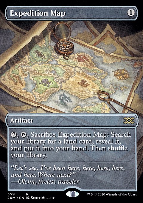 Expedition Map (Toppers) [Double Masters]