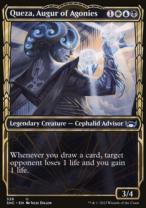 Queza, Augur of Agonies (Showcase Golden Age) [Streets of New Capenna]
