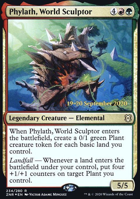 Phylath, World Sculptor [Zendikar Rising Prerelease Promos]