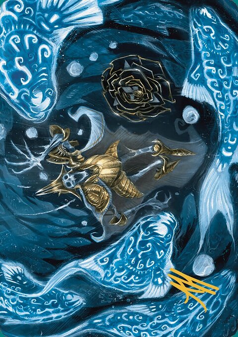 Eaten by Piranhas Art Card [The Lost Caverns of Ixalan Art Series]