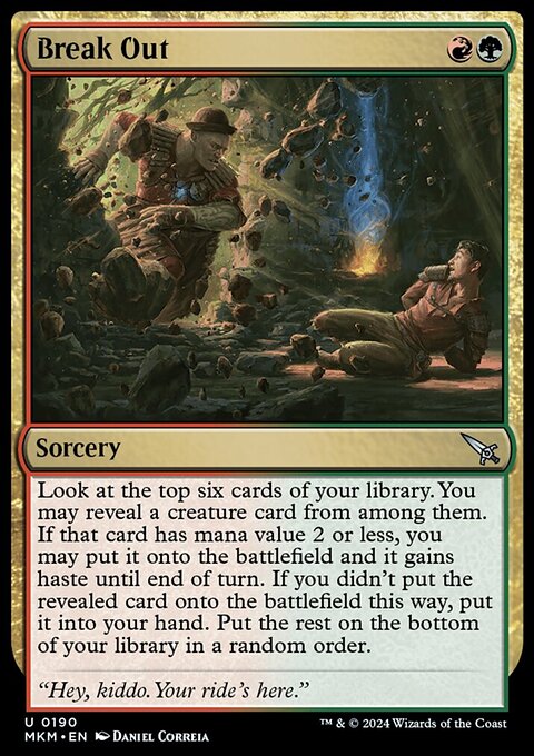 Break Out (Blue) [Murders at Karlov Manor]