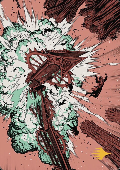 Decimate Art Card [Outlaws of Thunder Junction Art Series]