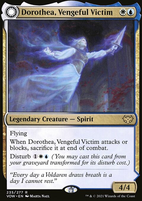 Dorothea, Vengeful Victim // Dorothea's Retribution [Innistrad: Crimson Vow]