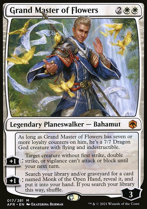 Grand Master of Flowers [Dungeons & Dragons: Adventures in the Forgotten Realms]