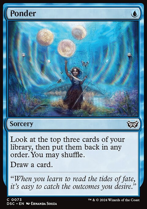 Ponder [Duskmourn: House of Horror Commander]