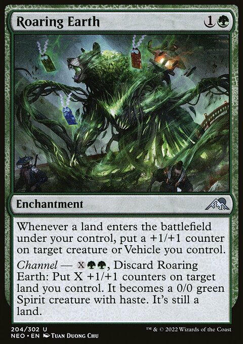 Roaring Earth [Kamigawa: Neon Dynasty]