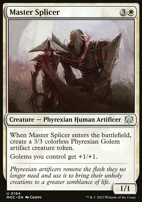Master Splicer [March of the Machine Commander]