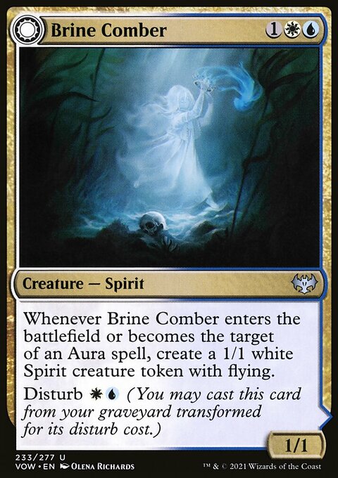 Brine Comber // Brinebound Gift [Innistrad: Crimson Vow]