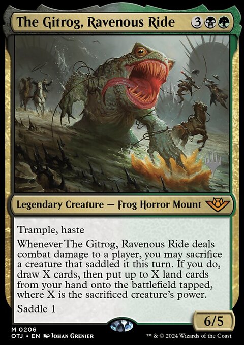 The Gitrog, Ravenous Ride (Promo Pack) [Outlaws of Thunder Junction Promos]