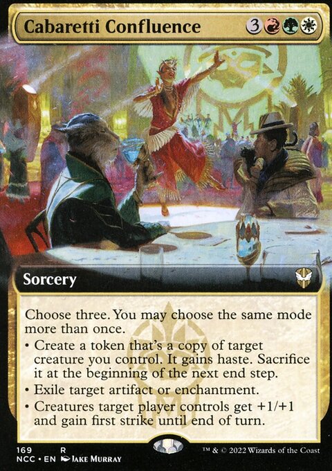 Cabaretti Confluence (Extended Art) [Streets of New Capenna Commander]