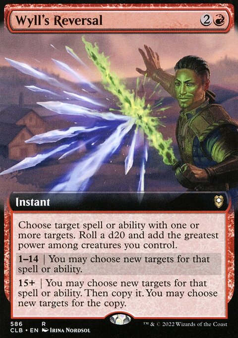 Wyll's Reversal (Extended Art) [Commander Legends: Battle for Baldur's Gate]