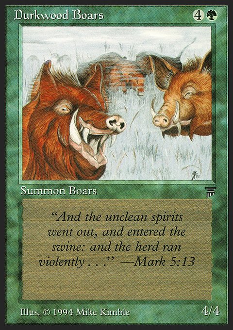 Durkwood Boars [Legends]