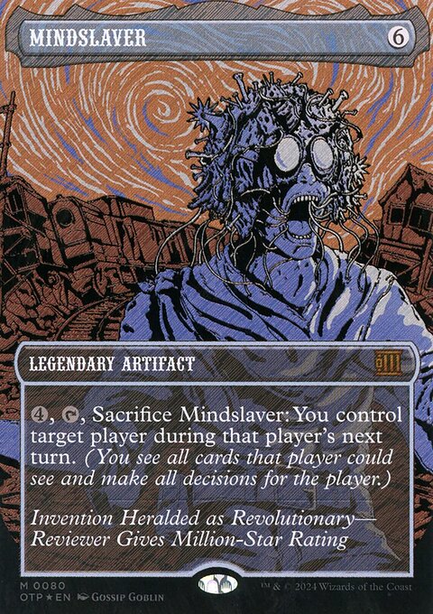 Mindslaver (Textured Foil) [Outlaws of Thunder Junction: Breaking News]