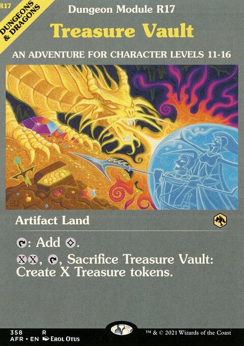 Treasure Vault (Dungeon Module) [Dungeons & Dragons: Adventures in the Forgotten Realms]