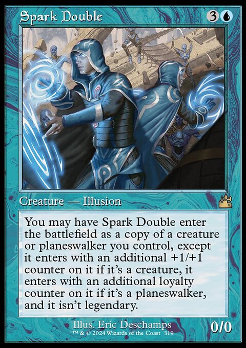 Spark Double (Retro Frame) [Ravnica Remastered]