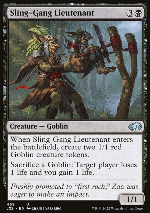 Sling-Gang Lieutenant [Jumpstart 2022]