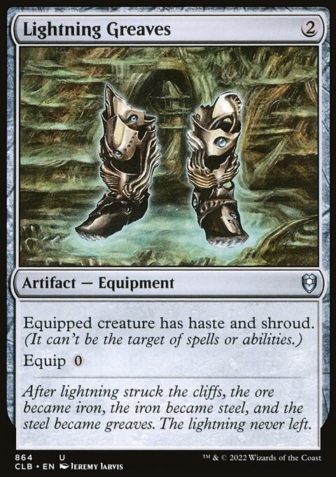 Lightning Greaves [Commander Legends: Battle for Baldur's Gate]