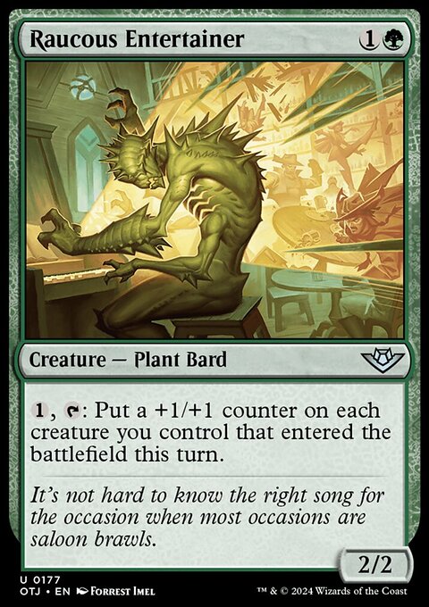 Raucous Entertainer [Outlaws of Thunder Junction]