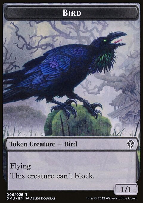 Bird Token (006) [Dominaria United Tokens]
